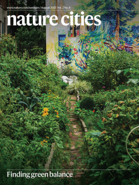 完整論文已發表於《Nature Cities》期刊。